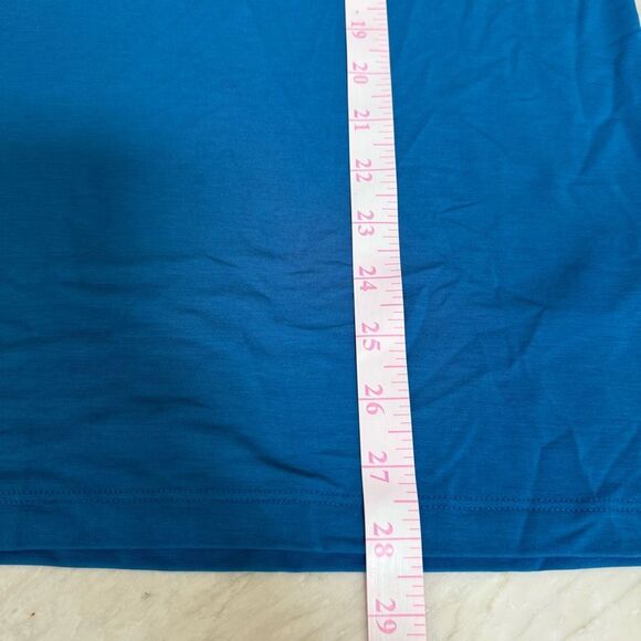 VRST mens icon comfy tank top blue tide uv protection Size L NWT - Picture 6 of 7